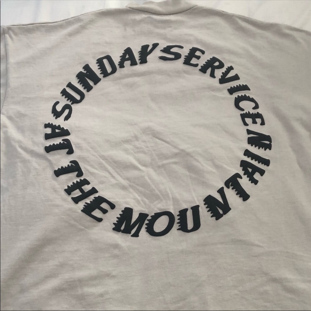 KANYE WEST SUNDAY SERVICE T SIZE LARGE